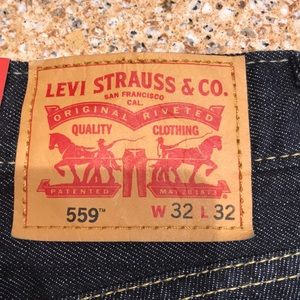 NWT - 559™ RELAXED STRAIGHT MEN'S JEANS 32/32